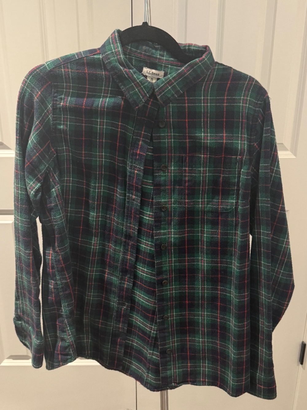 L.L. Bean Flannel Sz M